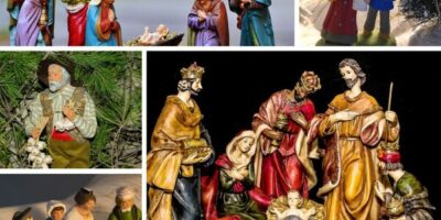 différents modèles de santons