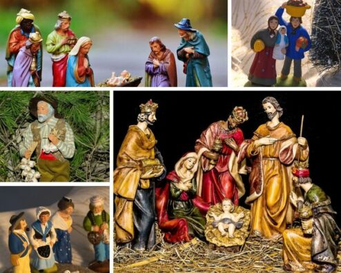 différents modèles de santons