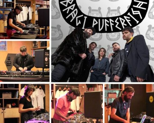 quand le collectif de DJ electro Bragi Pufferfish va mixer en résidence chez Tsugi Radio