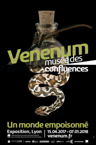 affiche de l'exposition Venenum - Un monde empoisonné