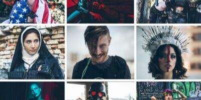 photos de Nova Garza, série de portraits de personnages post-apocalyptiques et cyber punk