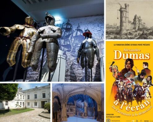 différentes expositions dédiées à Alexandre Dumas