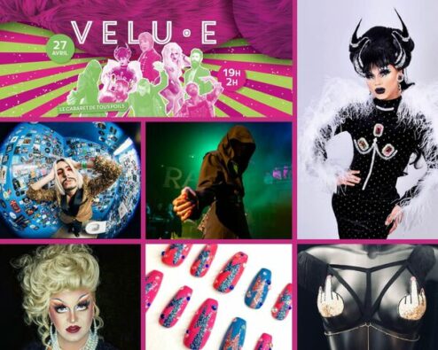 les différents artistes et créateurs conviés à la soirée Velu.e du 27 avril 2023