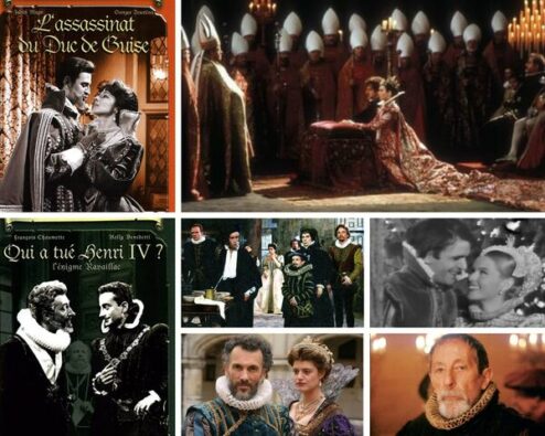 photos extraites de différents films sur les Guerres de religion en france