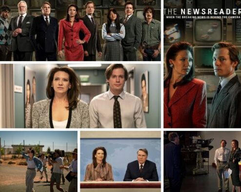 photos extraites de la série australienne "Profession : reporter"