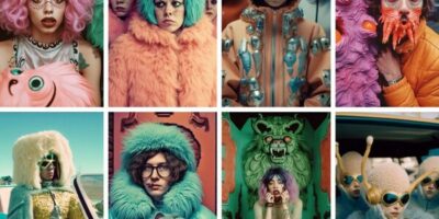Créations de l'artiste Future Sad via Midjourney