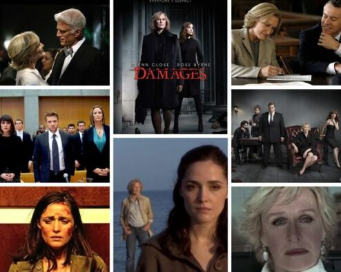 photos extraites des 5 saisons de la série Damages
