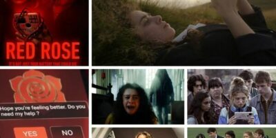 différentes photos extraites de la série Red Rose