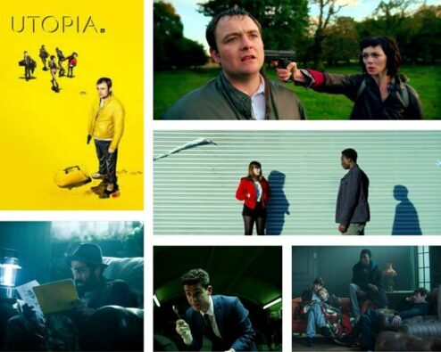 séquences extraites de la série britannique Utopia