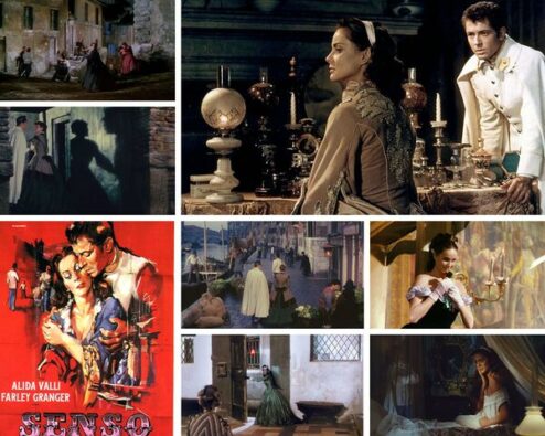différentes séquences du film de Visconti, Senso