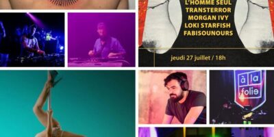 artistes présents à la soirée Coquina du 27 juillet 2023