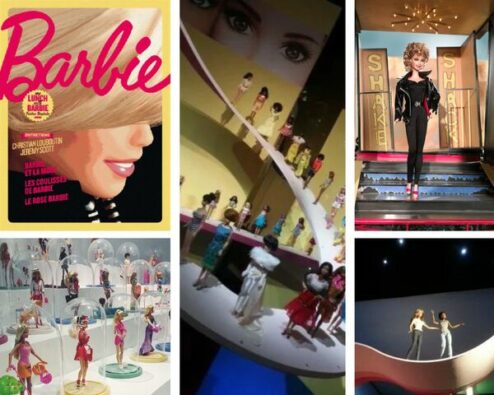 photographies de l'exposition Barbie et du catalogue