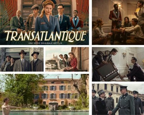 photos extraites de la série Transatlantique