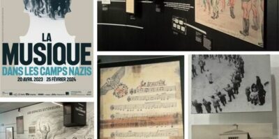 photos de l'exposition la musique dans les camps nazis