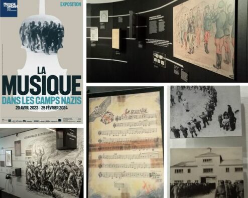 photos de l'exposition la musique dans les camps nazis