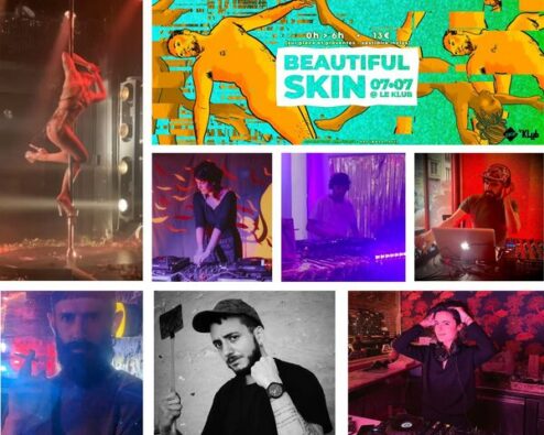 photos des artistes présents à la Beautiful skin party du 7 juillet 2023