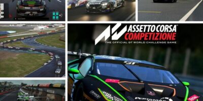 photos extraites du jeu de simracing Assetto Corsa Competizione
