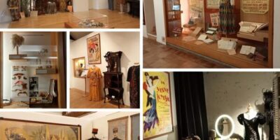 différentes vues du musée du Théâtre Forain d'Arthenay