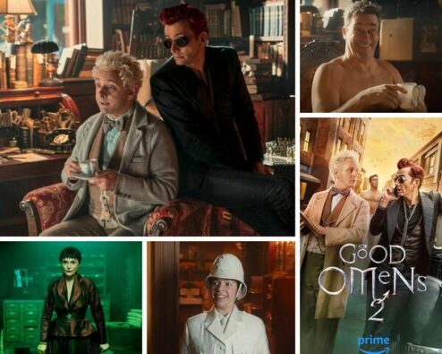 affiche et photos de la saison 2 de la série Good Omens