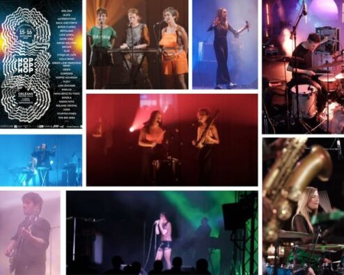 photos de l'édition 2023 du festical de musiques actuelles Hop Pop Hop à Orléans