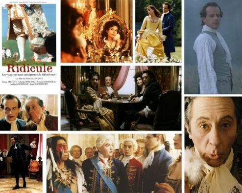 différentes séquences extraites du film de patrice leconte Ridicule