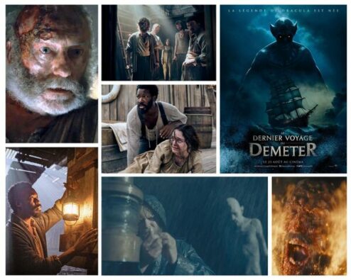 différentes photos extraites du film le dernier voyage du demeter