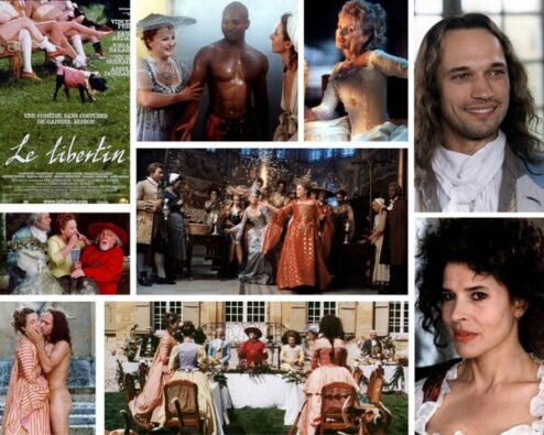 différentes scènes du film le Libertin