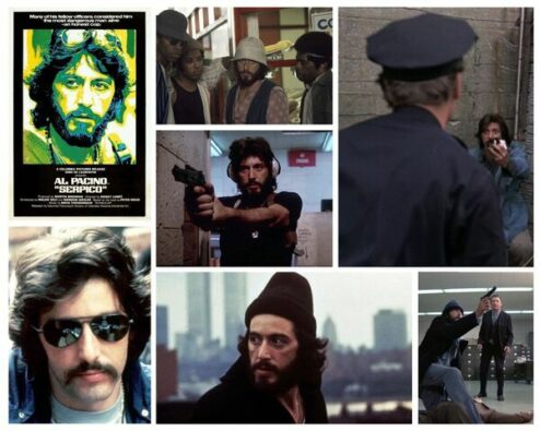 photos extraites du film Serpico de Sidney Lumet