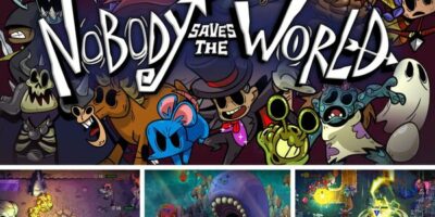 différentes vues du jeu vidéo Nobody saves the world