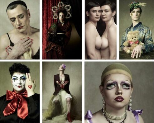 différents portraits réalisés par la photographe Alexia vic
