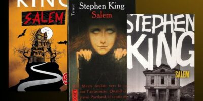 différentes couvertures du roman horrifique Salem de Stephen King