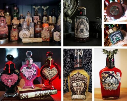 différentes créations par aravis potions
