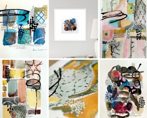oeuvres de l'artiste Ana Falcetta