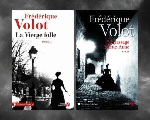 couverture des romans policiers de Frédérique Volot