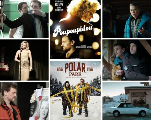 photos extraites du film Poupoupidou et de la série Polar Park
