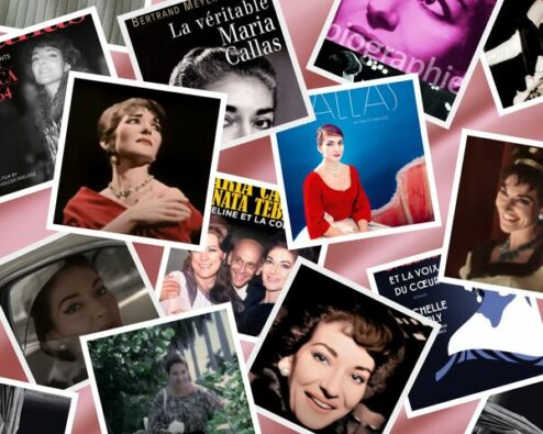 différents portyraits de maria callas