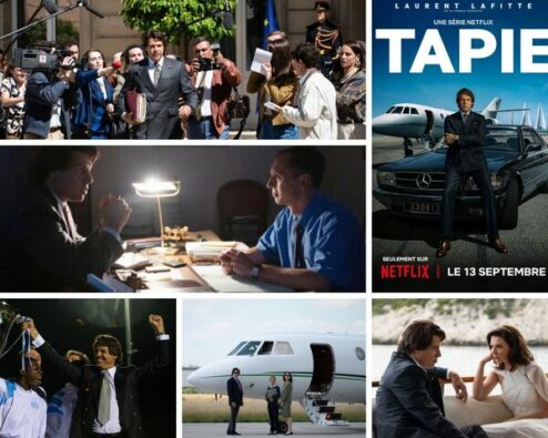 photos extraites de la mini-série Tapie