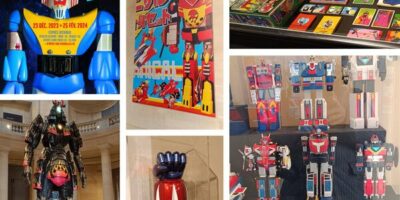 différentes vues de l'exposition Robots