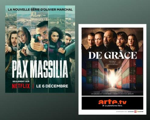 affiches des séries pax massilia et de grace