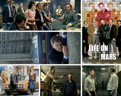 photos extraites de la série Life on mars