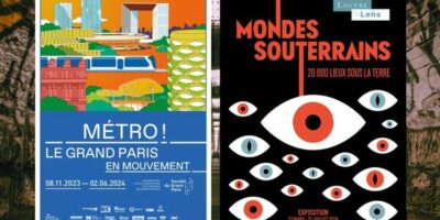 affiches d'expositions sur les souterrains
