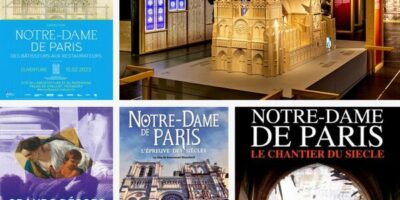 expositions et documentaires consacrés à la reconstruction de notre dame