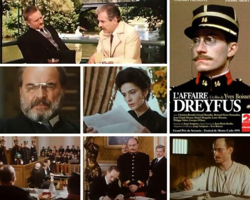scènes extraites du téléfilm L'affaire dreyfus d'yves boisset