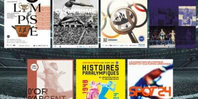 affiches d'expositions consacrées aux Jeux olympiques