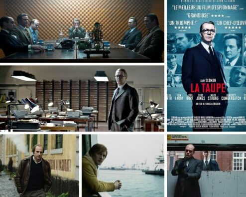différentes séquences du film La taupe
