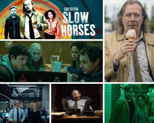 différentes séquences de la série Slow horses