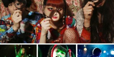 photos du groupe de rock japonais Akaikurage