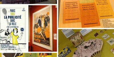différentes vues de l'exposition Paris 1924 à la bibliothèque Forney