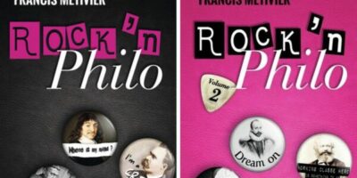 couvertures des livres rock'n philo 1 et 2