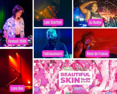 artistes participant à la beautiful skin party de septembre 2024
